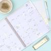 Blue Sky Day Designer 2026-2027 Monthly Academic Year Planner Calendar, July 2026 – June 2027, 8″ x 10″, Monthly Layout, Flexible Cover, Wirebound, Laminated Tabs, Climbing Floral Mint(Climbing Floral Mint- 2026/2027)
