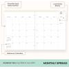 Blue Sky Day Designer 2026-2027 Monthly Academic Year Planner Calendar, July 2026 – June 2027, 8.5″ x 11″, Flexible Cover, Stapled Binding, Secret Garden Mint(Secret Garden Mint- 2026/2027)