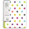 Blue Sky 2026-2027 Weekly and Monthly Academic Year Teacher Lesson Planner Calendar, July 2026 – June 2027, 8.5″ x 11″, Clear Pocket Cover, Wirebound, Laminated Tabs, Storage Pocket, Dots(Dots- 2026/2027)