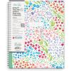 Blue Sky 2026-2027 Weekly and Monthly Academic Year Teacher Lesson Planner Calendar, July 2026 – June 2027, 8.5″ x 11″, Clear Pocket Cover, Wirebound, Laminated Tabs, Storage Pocket, Ditsy Dapple Light(Ditsy Dapple Light- 2026/2027)
