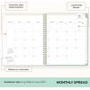 Blue Sky Day Designer 2026-2027 Weekly and Monthly Academic Year Planner Calendar, July 2026 – June 2027, 8.5″ x 11″, Flexible Cover, Laminated Tabs, Storage Pocket, Includes Stickers, Palms(Palms- 2026/2027)