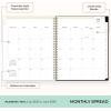 Blue Sky Day Designer 2026-2027 Weekly and Monthly Academic Year Planner Calendar, July 2026 – June 2027, 8.5″ x 11″, Flexible Cover, Laminated Tabs, Storage Pocket, Includes Stickers, Rose Garden(Rose Garden- 2025/2026)