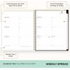 Blue Sky Day Designer 2026-2027 Weekly and Monthly Academic Year Planner Calendar, July 2026 – June 2027, 8.5″ x 11″, Flexible Cover, Laminated Tabs, Storage Pocket, Includes Stickers, Rose Garden(Rose Garden- 2026/2027)