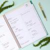 Blue Sky Day Designer 2026-2027 Weekly and Monthly Academic Year Planner Calendar, July 2026 – June 2027, 8.5″ x 11″, Flexible Cover, Laminated Tabs, Storage Pocket, Includes Stickers, Palms(Palms- 2026/2027)