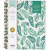 Blue Sky Day Designer 2026-2027 Weekly and Monthly Academic Year Planner Calendar, July 2026 – June 2027, 8.5″ x 11″, Flexible Cover, Laminated Tabs, Storage Pocket, Includes Stickers, Palms(Palms- 2026/2027)