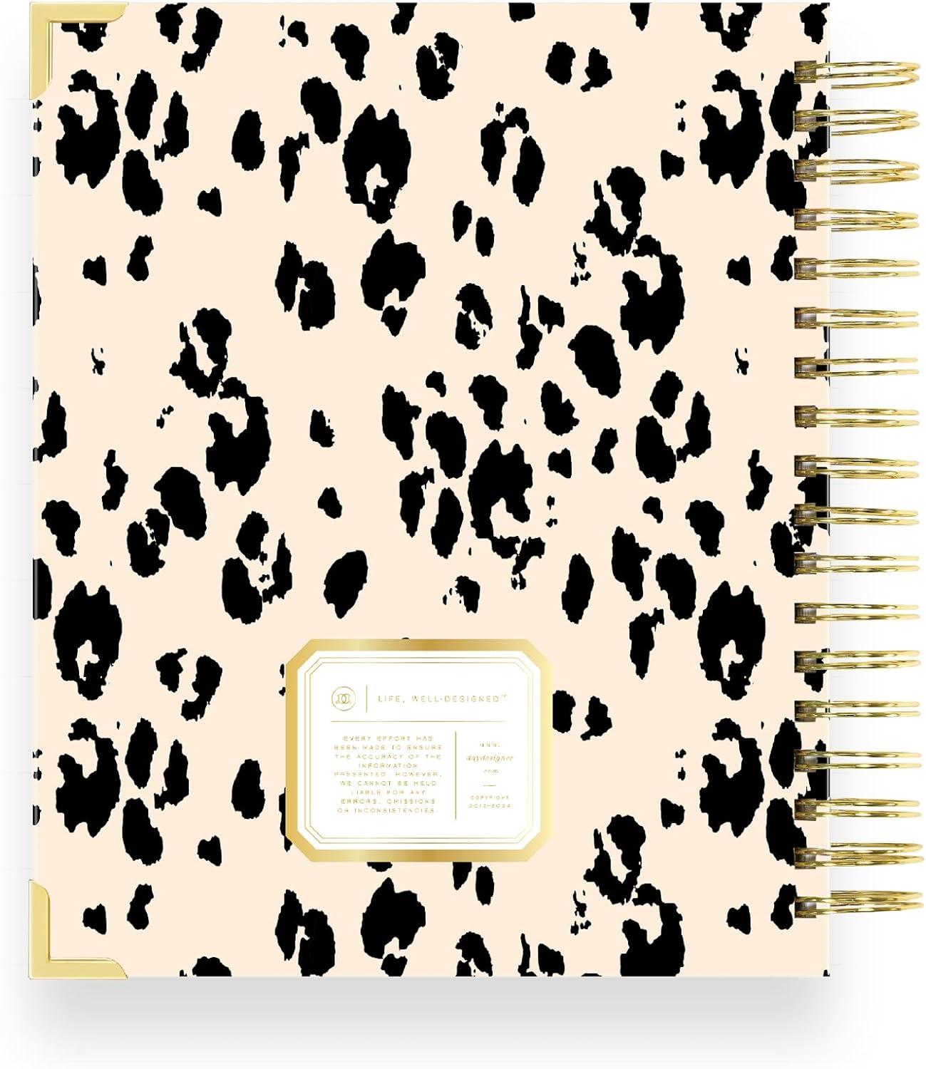 imageDay Designer 20262027 Daily Planner Premium Planner for Stylish Organization Combines Monthly Calendar Hourly Schedule ToDo List Gratitude Goal Setting Inspirational Quotes Stickers amp More Elegant laminated Cover with Gold Accents Casa Bella 202627Painted Leopard