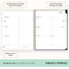 Blue Sky Day Designer 2026-2027 Weekly and Monthly Academic Year Planner Calendar, July 2026 – June 2027, 8.5″ x 11″, Clear Pocket Cover, Laminated Tabs, Storage Pocket, Includes Stickers, Peyton Navy(Peyton Navy- 2025/2026)