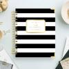Day Designer 2026-2027 Daily Planner – Premium Planner for Stylish Organization. Combines Monthly Calendar, Hourly Schedule, To-Do List, Gratitude, Goal Setting, Inspirational Quotes, Stickers & More. Elegant laminated Cover with Gold Accents (Casa Bella – 2026-27)(Black Stripe – 2026-27)