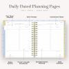 Day Designer 2026-2027 Daily Planner – Premium Planner for Stylish Organization. Combines Monthly Calendar, Hourly Schedule, To-Do List, Gratitude, Goal Setting, Inspirational Quotes, Stickers & More. Elegant laminated Cover with Gold Accents (Azure – 2026-27)(Casa Bella – 2026-27)