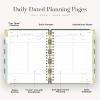 Day Designer 2026-2027 Daily Planner – Premium Planner for Stylish Organization. Combines Monthly Calendar, Hourly Schedule, To-Do List, Gratitude, Goal Setting, Inspirational Quotes, Stickers & More. Elegant laminated Cover with Gold Accents (Azure – 2026-27)(Black Stripe – 2026-27)
