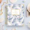 Day Designer 2026-2027 Daily Planner – Premium Planner for Stylish Organization. Combines Monthly Calendar, Hourly Schedule, To-Do List, Gratitude, Goal Setting, Inspirational Quotes, Stickers & More. Elegant laminated Cover with Gold Accents (Azure – 2026-27)(Azure – 2026-27)