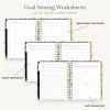 Day Designer 2026-2027 Daily Planner – Premium Planner for Stylish Organization. Combines Monthly Calendar, Hourly Schedule, To-Do List, Gratitude, Goal Setting, Inspirational Quotes, Stickers & More. Elegant laminated Cover with Gold Accents (Casa Bella – 2026-27)(Painted Leopard)