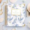 Day Designer 2026-2027 Daily Planner – Premium Planner for Stylish Organization. Combines Monthly Calendar, Hourly Schedule, To-Do List, Gratitude, Goal Setting, Inspirational Quotes, Stickers & More. Elegant laminated Cover with Gold Accents (Azure – 2026-27)(Azure)