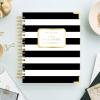 Day Designer 2026-27 Weekly Planner, July 2026 – June 2027, 7.4×9.5 Page Size, Glossy Laminated Cover (Black Stripe – 2026-27)(Black Stripe – 2026-27)