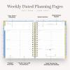Day Designer 2026-27 Weekly Planner, July 2026 – June 2027, 7.4×9.5 Page Size, Glossy Laminated Cover (Black Stripe – 2026-27)(Casa Bella 2026-27)