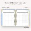 Day Designer 2026-27 Weekly Planner, July 2026 – June 2027, 7.4×9.5 Page Size, Glossy Laminated Cover (Black Stripe – 2026-27)(Casa Bella 2026-27)