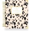 Day Designer 2026-2027 Daily Planner – Premium Planner for Stylish Organization. Combines Monthly Calendar, Hourly Schedule, To-Do List, Gratitude, Goal Setting, Inspirational Quotes, Stickers & More. Elegant laminated Cover with Gold Accents (Azure – 2026-27)(Painted Leopard)