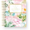 Day Designer 2026-27 Mini Daily Planner, July 2026 – June 2027, 6×8.125 Page Size, Glossy Laminated Cover (Black Stripe – 2026-27)(Capri – 2026-27)