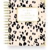 Day Designer 2026-27 Mini Daily Planner, July 2026 – June 2027, 6×8.125 Page Size, Glossy Laminated Cover (Capri – 2026-27)(Painted Leopard)