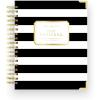Day Designer 2026-27 Weekly Planner, July 2026 – June 2027, 7.4×9.5 Page Size, Glossy Laminated Cover (Black Stripe – 2026-27)(Black Stripe – 2026-27)