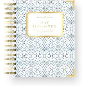 Day Designer 2026-27 Mini Daily Planner, July 2026 – June 2027, 6×8.125 Page Size, Glossy Laminated Cover (Capri – 2026-27)(Casa Bella – 2026-27)