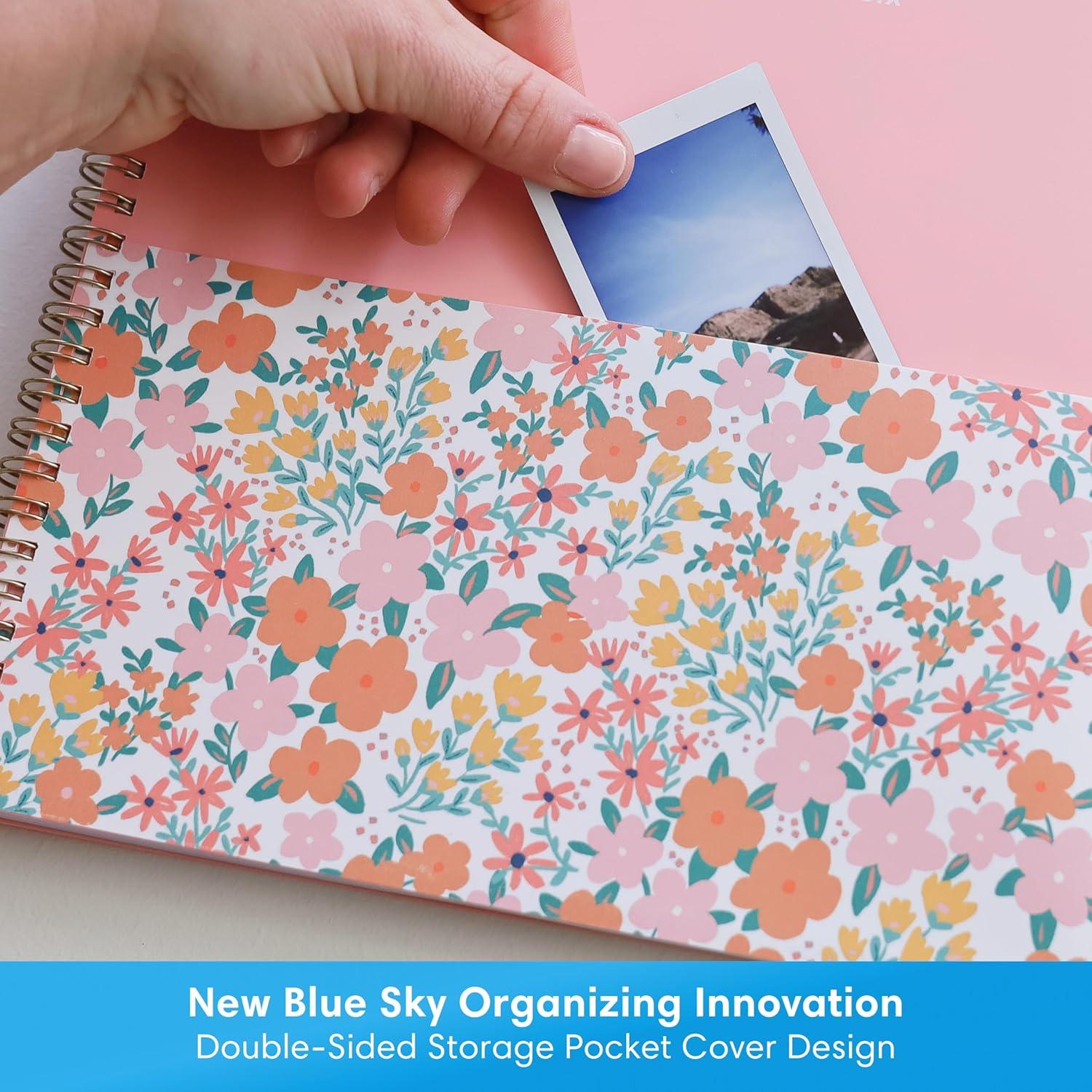 imageBlue Sky 20262027 Weekly and Monthly Academic Year Planner Calendar July 2026 June 2027 85 x 11 Flexible Cover With Pockets Wirebound Storage Pocket CatiraCatira 20262027