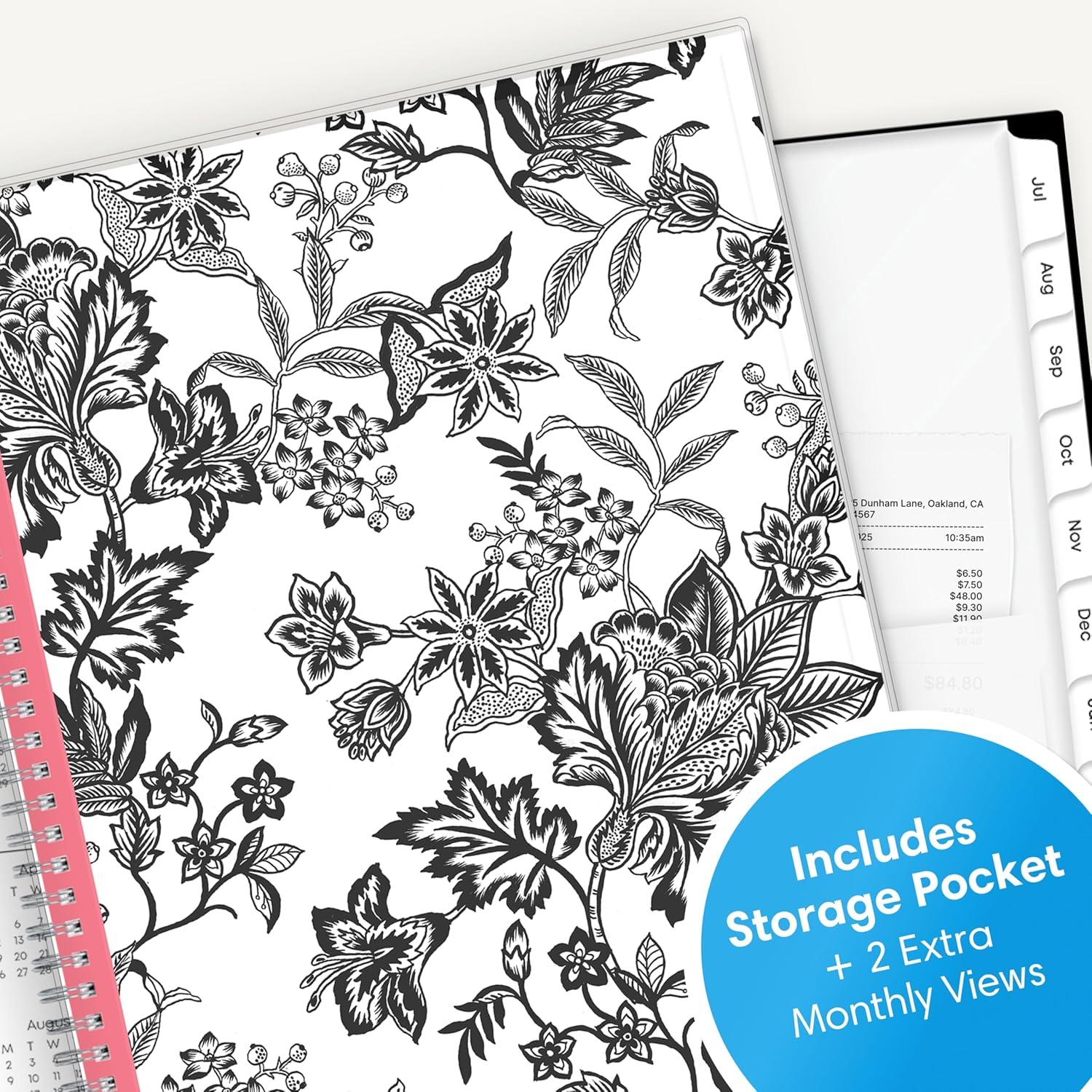 imageBlue Sky 20262027 Weekly and Monthly Academic Year Planner Calendar July 2026 June 2027 85 x 11 Flexible Pocket Cover Wirebound Storage Pocket AnaleisAnaleis 20262027