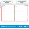 Blue Sky 2026-2027 Weekly and Monthly Academic Year Planner Calendar, July 2026 – June 2027, 8.5″ x 11″, Flexible Cover With Pockets, Wirebound, Storage Pocket, Catira(Catira- 2026/2027)