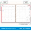 Blue Sky 2026-2027 Weekly and Monthly Academic Year Planner Calendar, July 2026 – June 2027, 8.5″ x 11″, Flexible Cover With Pockets, Wirebound, Storage Pocket, Catira(Catira- 2025/2026)