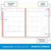 Blue Sky 2026-2027 Weekly and Monthly Academic Year Planner Calendar, July 2026 – June 2027, 8.5″ x 11″, Flexible Cover With Pockets, Wirebound, Storage Pocket, Catira(Catira- 2026/2027)