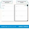 Blue Sky 2026-2027 Weekly and Monthly Academic Year Planner Calendar, July 2026 – June 2027, 8.5″ x 11″, Flexible Pocket Cover, Wirebound, Storage Pocket, Analeis(Analeis- 2026/2027)