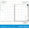 Blue Sky 2026-2027 Weekly and Monthly Academic Year Planner Calendar, July 2026 – June 2027, 8.5″ x 11″, Flexible Pocket Cover, Wirebound, Storage Pocket, Analeis(Analeis- 2025/2026)