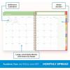 Blue Sky 2026-2027 Weekly and Monthly Academic Year Teacher Lesson Planner Calendar, July 2026 – June 2027, 8.5″ x 11″, Flexible Cover, Wirebound, Laminated Tabs, Storage Pocket, Apple Sketch(Apple Sketch- 2026/2027)