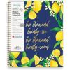Blue Sky 2026-2027 Weekly and Monthly Academic Year Teacher Lesson Planner Calendar, July 2026 – June 2027, 8.5″ x 11″, Flexible Cover, Wirebound, Laminated Tabs, Storage Pocket, Fresh Lemons(Fresh Lemons- 2026/2027)