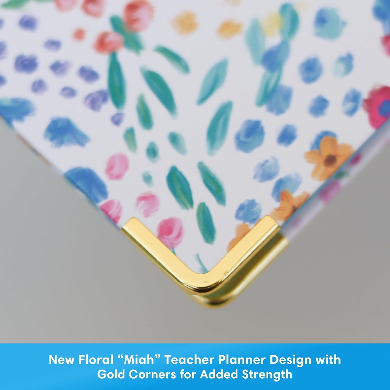 imageBlue Sky 20262027 Weekly and Monthly Academic Year Teacher Lesson Planner Calendar With Clipboard July 2026 June 2027 85 x 11 Hard Cover Wirebound Laminated Tabs MiahMiah 20262027