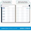 Blue Sky 2026-2027 Weekly and Monthly Academic Year Teacher Lesson Planner Calendar, July 2026 – June 2027, 8.5″ x 11″, Flexible Cover, Wirebound, Laminated Tabs, Storage Pocket, Solid Navy(Navy- 2026/2027)