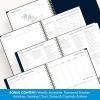 Blue Sky 2026-2027 Weekly and Monthly Academic Year Teacher Lesson Planner Calendar, July 2026 – June 2027, 8.5″ x 11″, Flexible Cover, Wirebound, Laminated Tabs, Storage Pocket, Solid Navy(Navy- 2026/2027)