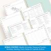Blue Sky 2026-2027 Weekly and Monthly Academic Year Teacher Lesson Planner Calendar With Clipboard, July 2026 – June 2027, 8.5″ x 11″, Hard Cover, Wirebound, Laminated Tabs, Miah(Miah- 2026/2027)