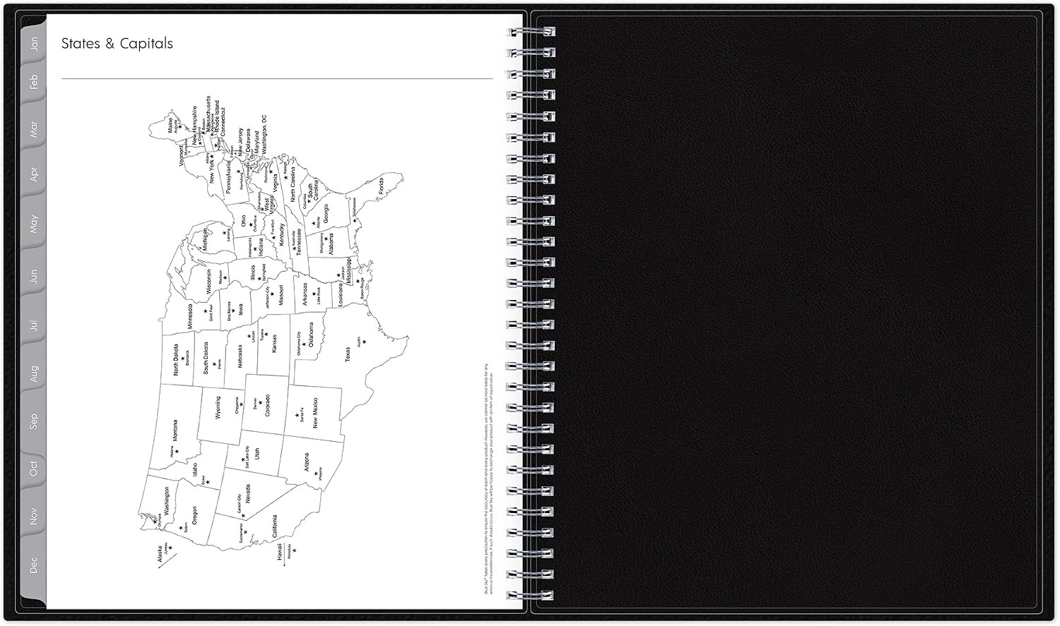image:imageBlue Sky 2027 15Month Monthly Planner Calendar 8x10 EnterpriseEnterprise 2027