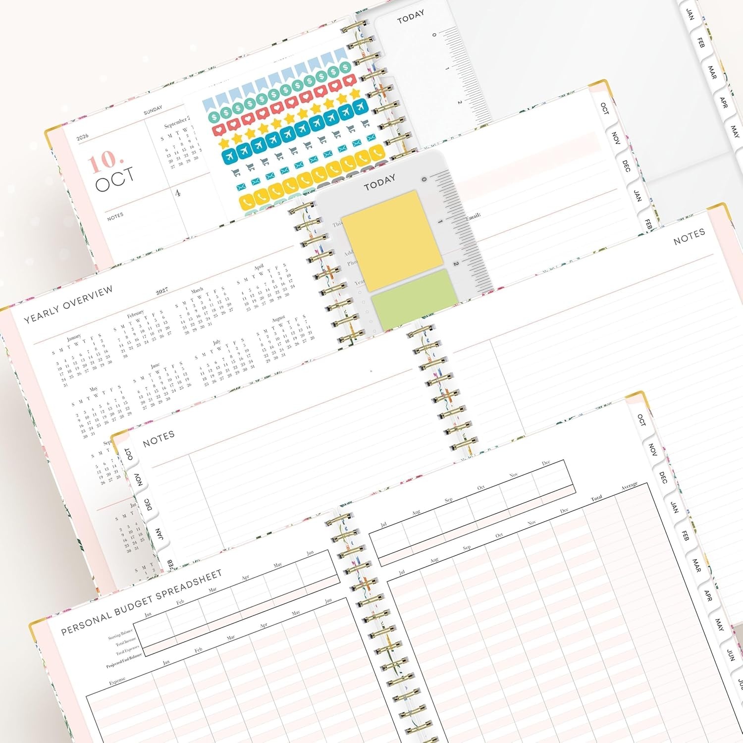 image:imageBlue Sky 2027 15Month Weekly amp Monthly Planner 85x11 LondonberryLondonberry 2027