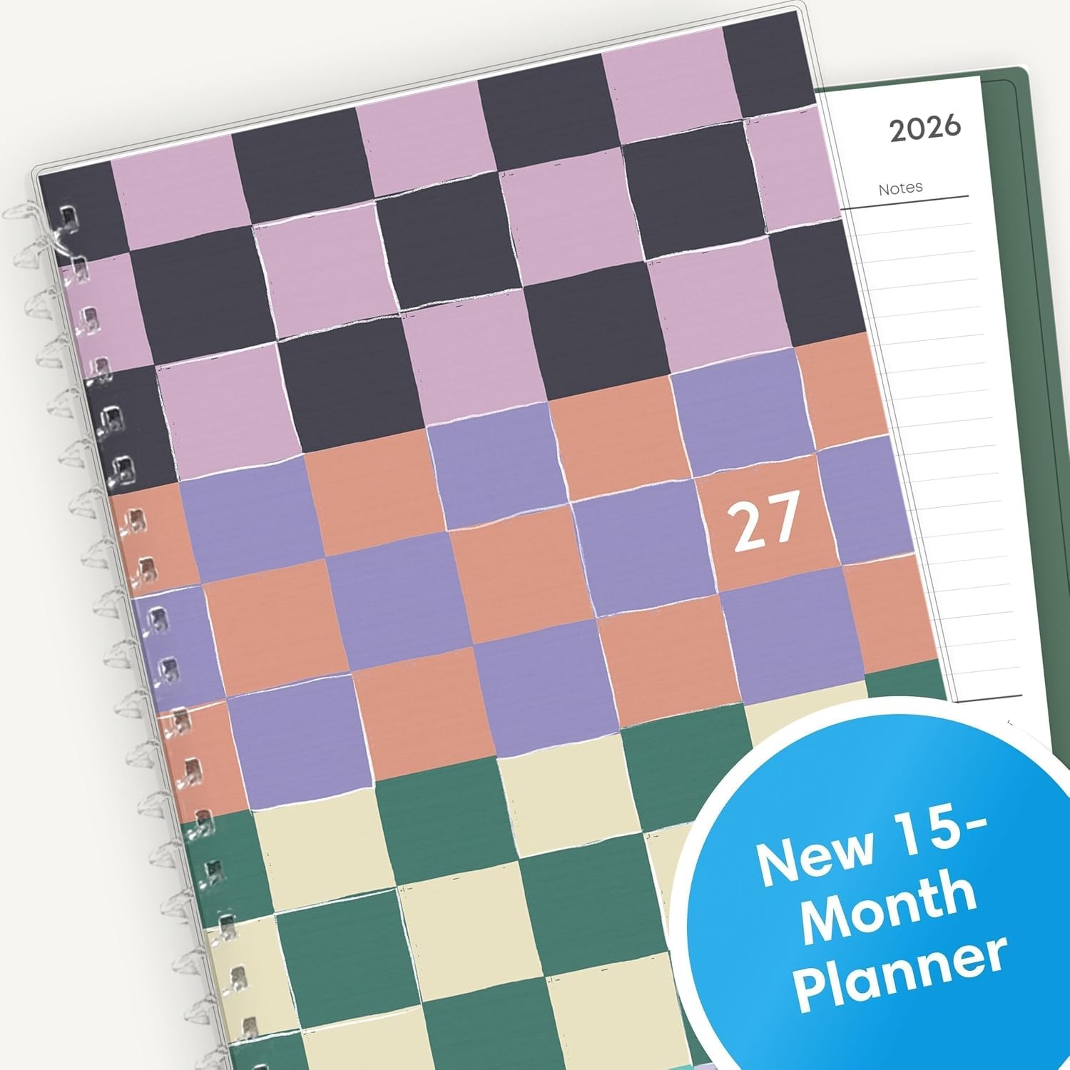 image:imageBlue Sky 2027 15Month Weekly amp Monthly Planner Calendar 5x8 Vivienna