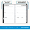 Blue Sky 2027 15-Month Weekly & Monthly Planner, 3.625″x6.125″, Enterprise(Enterprise- 2027)