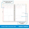 Blue Sky 2027 15-Month Weekly & Monthly Planner, 8.5″x11″, Londonberry(Londonberry- 2026)