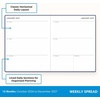 Blue Sky 2027 15-Month Weekly & Monthly Planner, 8.5″x11″, Soft Blue