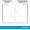 Blue Sky 2027 15-Month Weekly & Monthly Planner Calendar, 5″x8″, Soft Blue