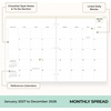 Blue Sky 2027 24-Month Monthly Planner Calendar, 8.5″x11″, Coming Up Roses(Coming Up Roses- 2027)
