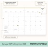 Blue Sky 2027 24-Month Monthly Planner Calendar, 8.5″x11″, Swiss Dot Black(Swiss Dot Black- 2027)