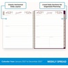 Blue Sky 2027 Weekly and Monthly Planner Calendar, 8.5″x11″, Yeehaw Mauve