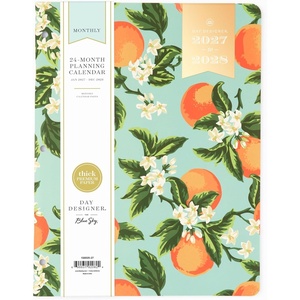 Blue Sky 2027 24-Month Monthly Planner, 8.5″x11″, Orange Blossom Mint(Orange Blossom Mint- 2027)