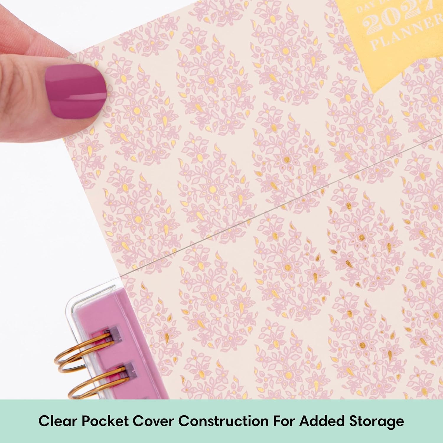 image:imageBlue Sky Day Designer 2027 Monthly Planner Calendar 8x10 Kerridge LilacKerridge Lilac 2027